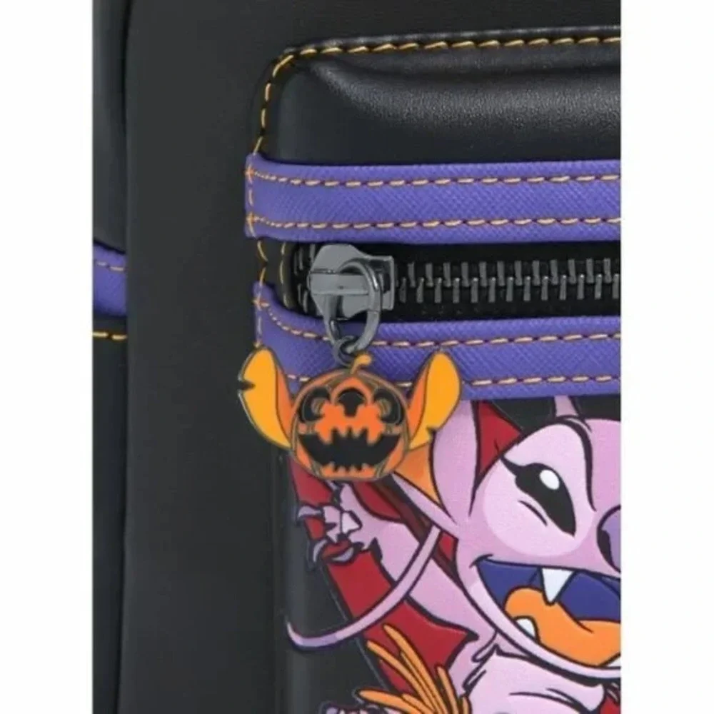 Loungefly Disney Lilo and Stitch The Series Vampire Angel & Stitch Mini Backpack